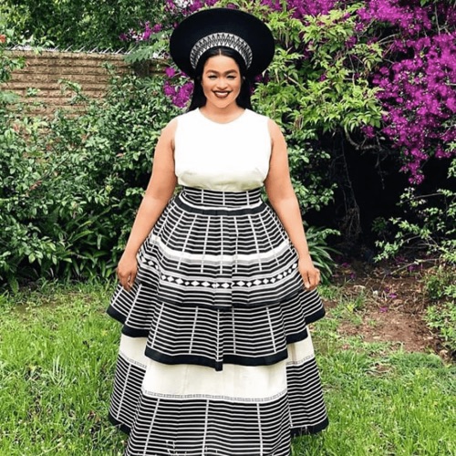 black xhosa dress