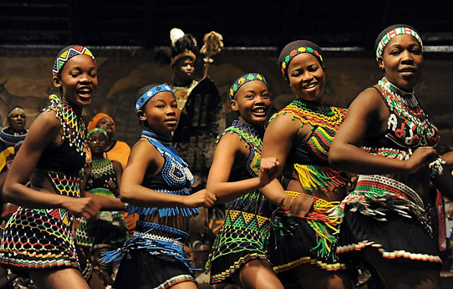 tswana dancers