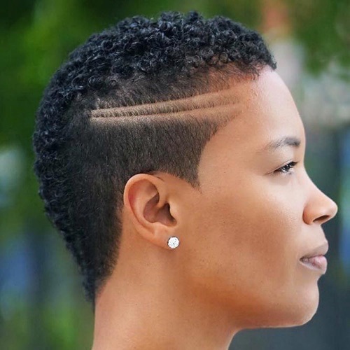 Tapered Fade Carrot Hairstyle