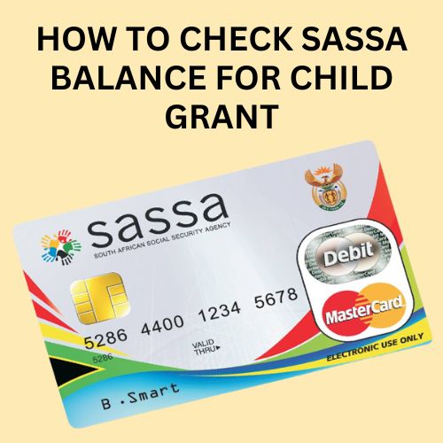 how to check sassa balance for child grant
