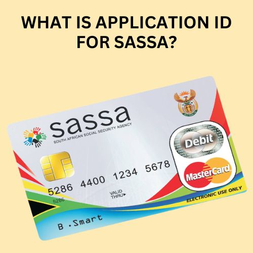 what is application id for sassa