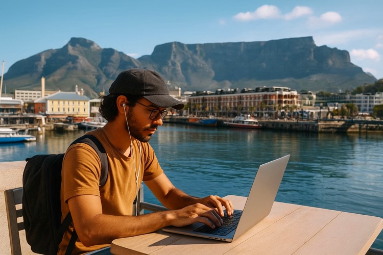 digital nomad in cape town